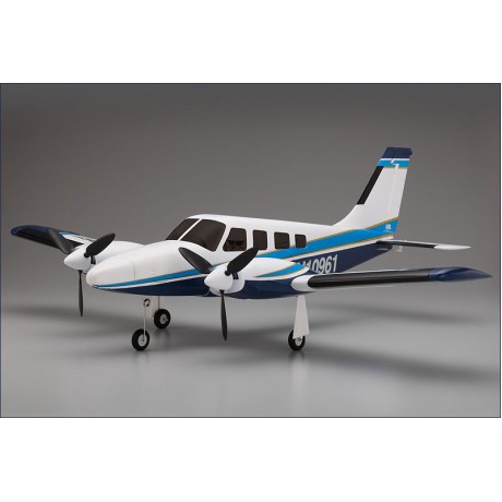 KYOSHO PIPER PA34 VE29 TWIN PIP (Blue) KP10961BL