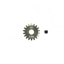 ARROWMAX 308018 Pinion Gear 0.8M 18T (7075 Hard) 