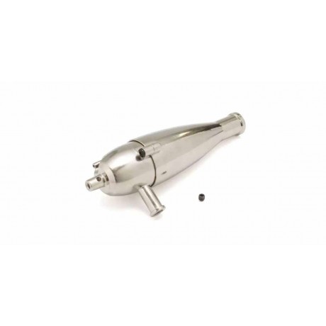 KYOSHO 92971SM Tuned Muffler 1:10 FW06 (Silver Plating)