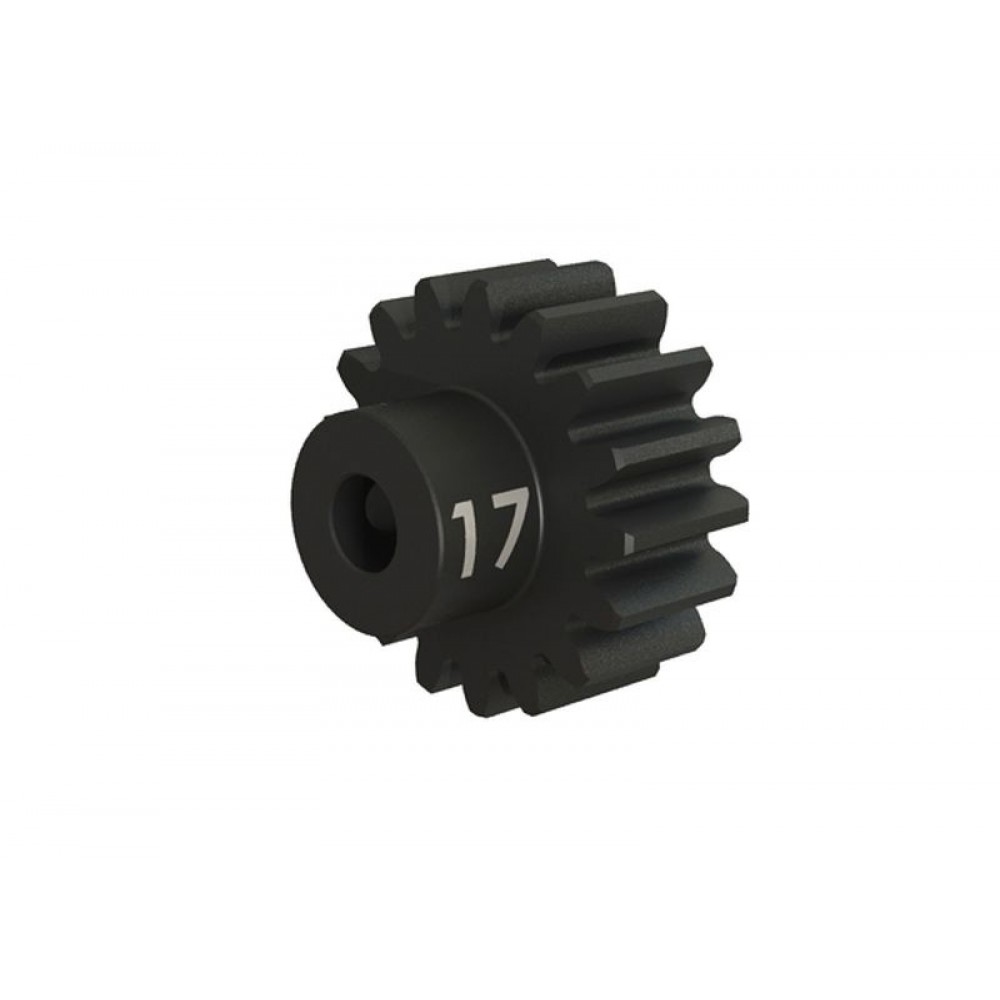 TRAXXAS 3947X Gear 17-T pinion (32-p) heavy duty (machined, hardened steel) (fits 3mm shaft)/ set screw