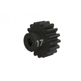 TRAXXAS 3947X Gear 17-T pinion (32-p) heavy duty (machined, hardened steel) (fits 3mm shaft)/ set screw 