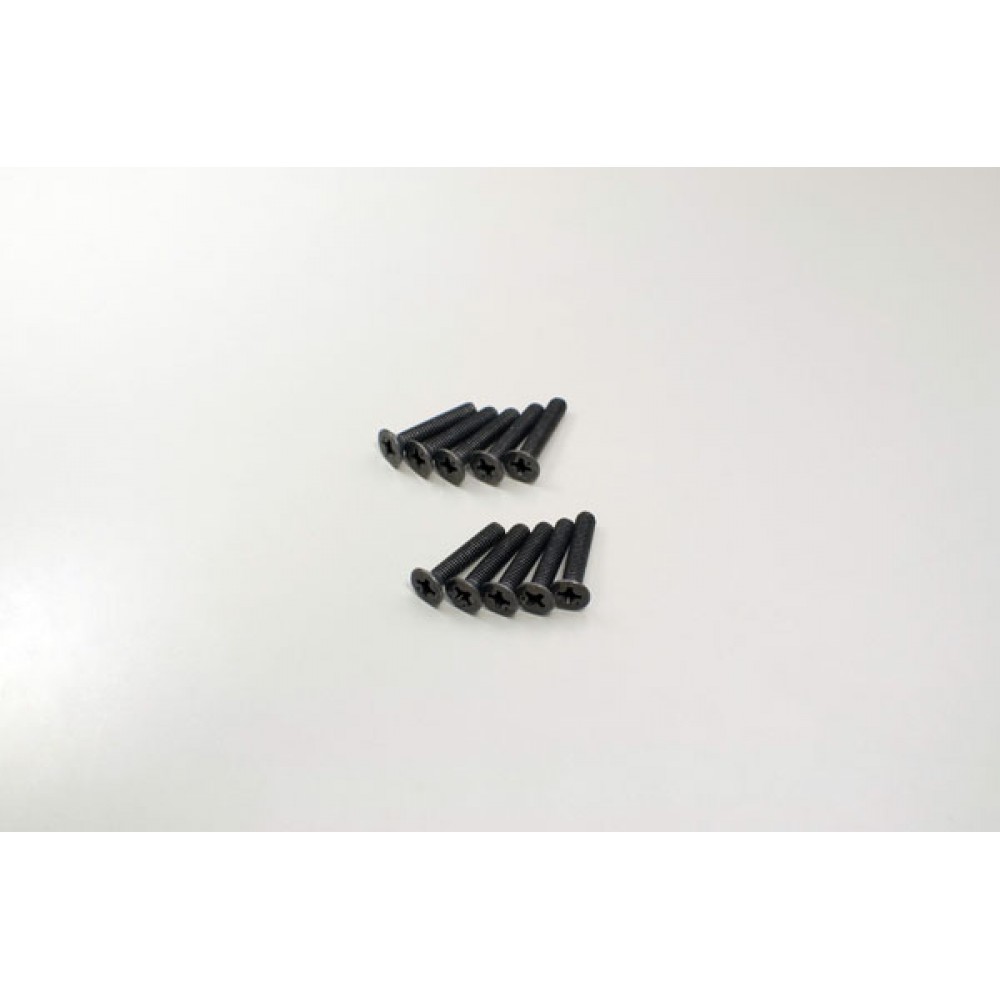 KYOSHO 1-S33016 Flat Head Metallic Screws M3x16mm (10pcs) 