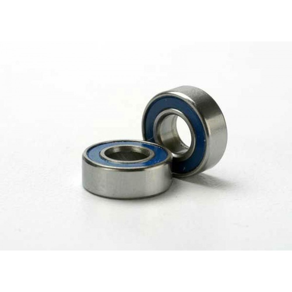 TRAXXAS 5116 Ball bearings blue rubber sealed (5x11x4mm) (2pcs)