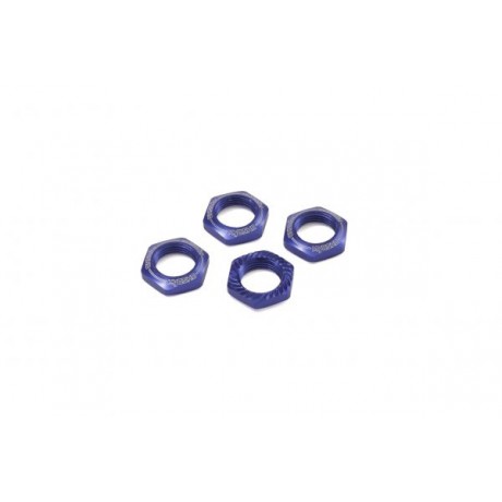 KYOSHO IFW472BL Inferno Serrated Wheel Nuts 1:8 BLUE (4pcs)