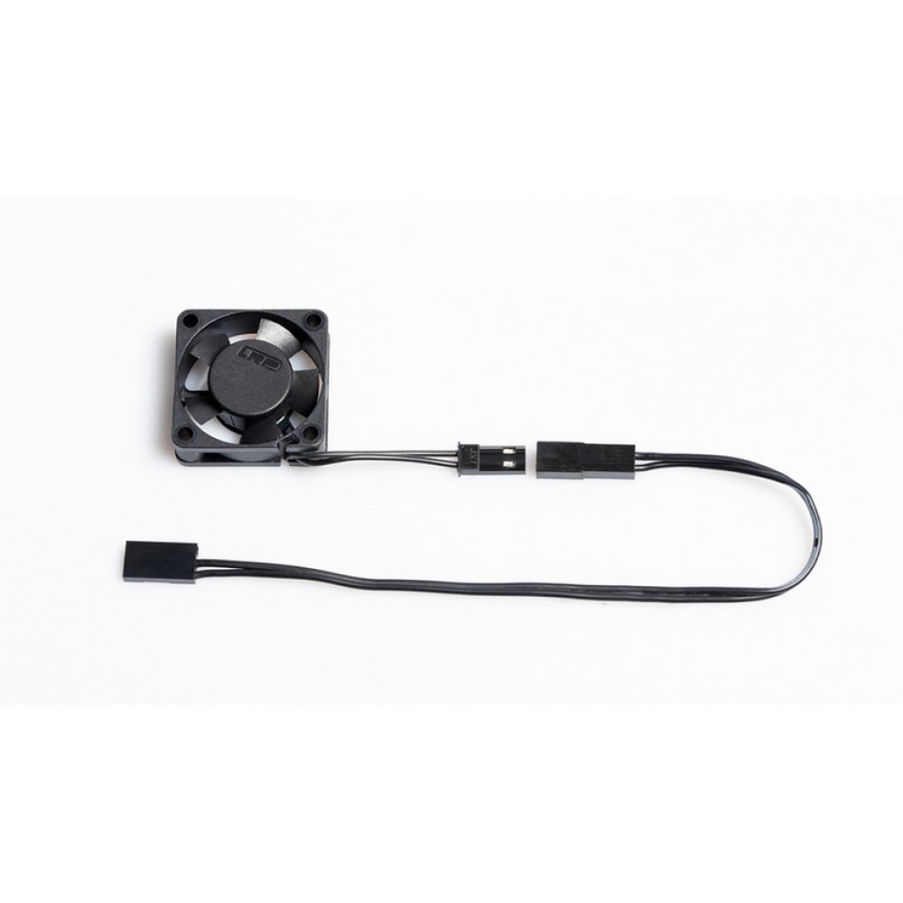 LRP WorksTeam HighRev. motor fan 30x30x10mm - 1S/2S - receiver connector