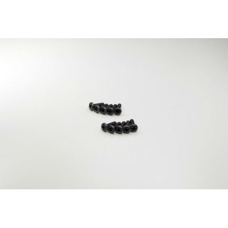 KYOSHO 1-S03010 BIND HEAD 3X10MM METALLIC SCREWS (10pcs)