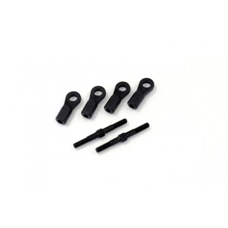 KYOSHO IF288 Steering Rod Set 4x40mm Inferno MP7.5-Neo IFW2 (2pcs)