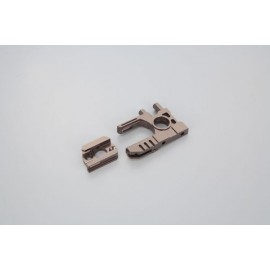 KYOSHO MOTOR MOUNT - INFERNO VE IF501 (GUN METAL) 