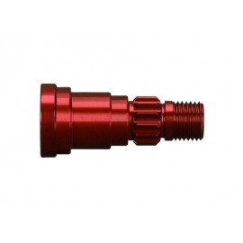 TRAXXAS 7768R stub aluminum Red (1pcs)   