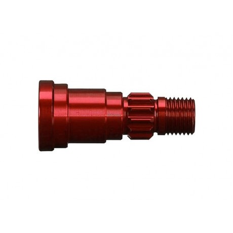 TRAXXAS 7768R stub aluminum Red (1pcs)   