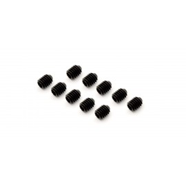 KYOSHO METALLIC HEADLESS SET SCREWS 4 X 5MM (10pcs)  1-S54005