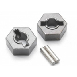 TRAXXAS 4954R Hex wheel hubs steel axle pins (2.5x12mm) (2pcs)