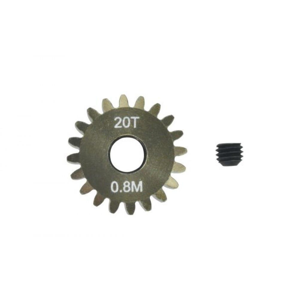 ARROWMAX 308020 Pinion Gear 0.8M 20T (7075 Hard)