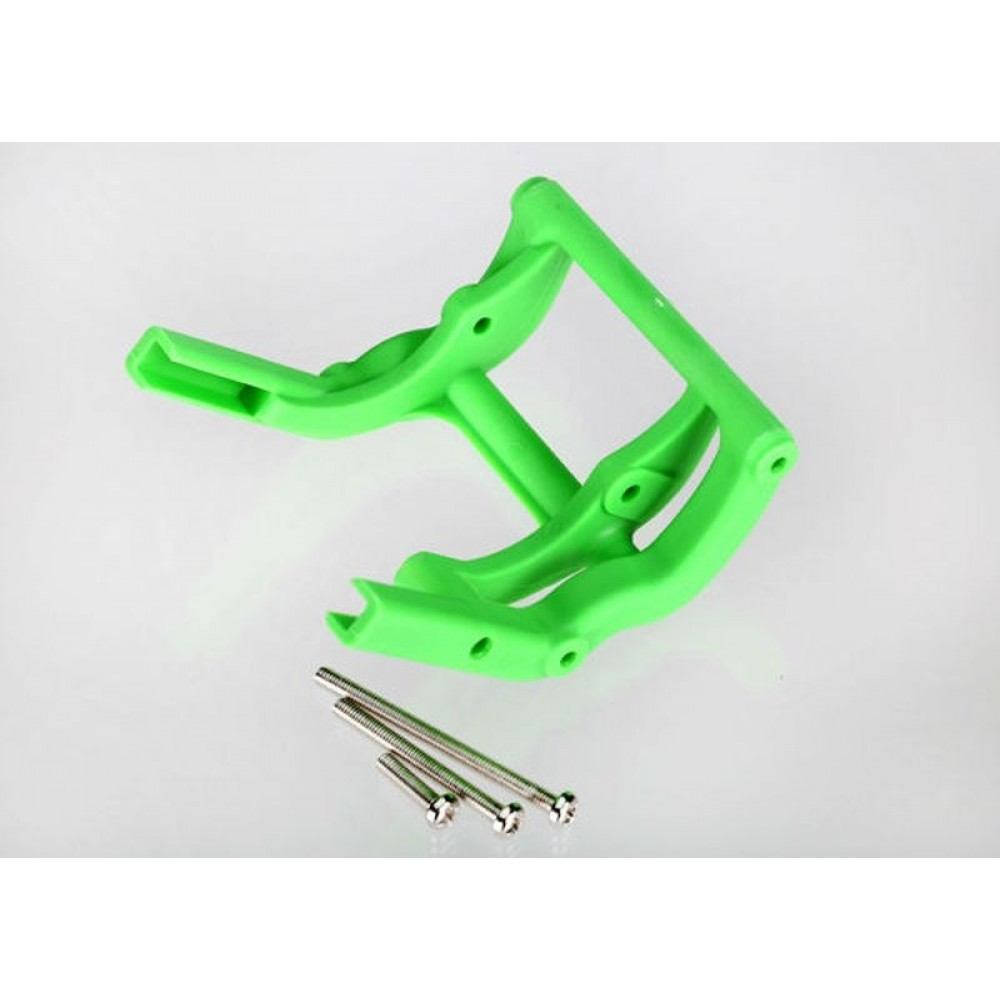 TRAXXAS 3677A Wheelie bar mount hardware GREEN (1pcs)