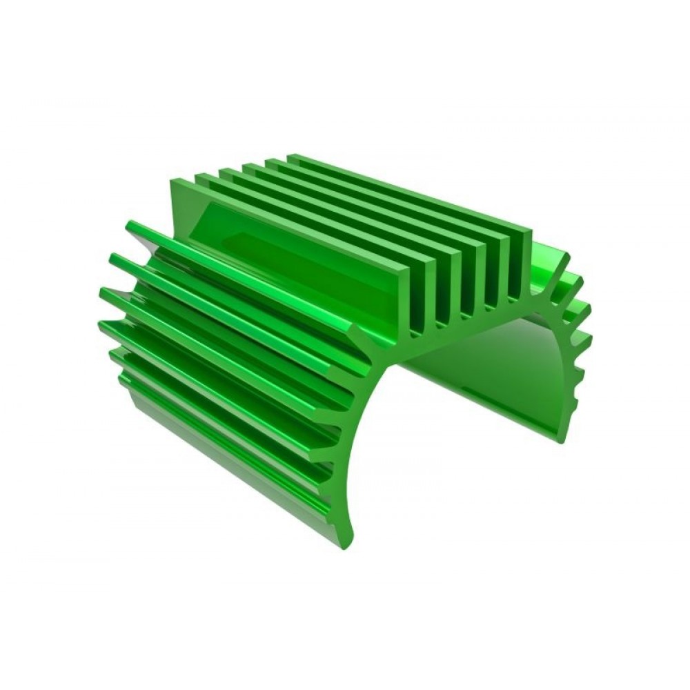 TRAXXAS 9793-GRN TRX-4M Heat sink 6061-T6 aluminum green for engine Titan 87T 