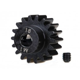 TRAXXAS 6491R pinion Gear 18-T (machined) (1.0 metric pitch)