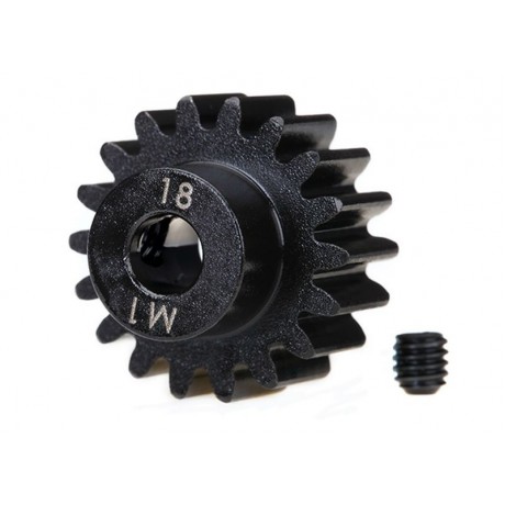 TRAXXAS 6491R pinion Gear 18-T (machined) (1.0 metric pitch)