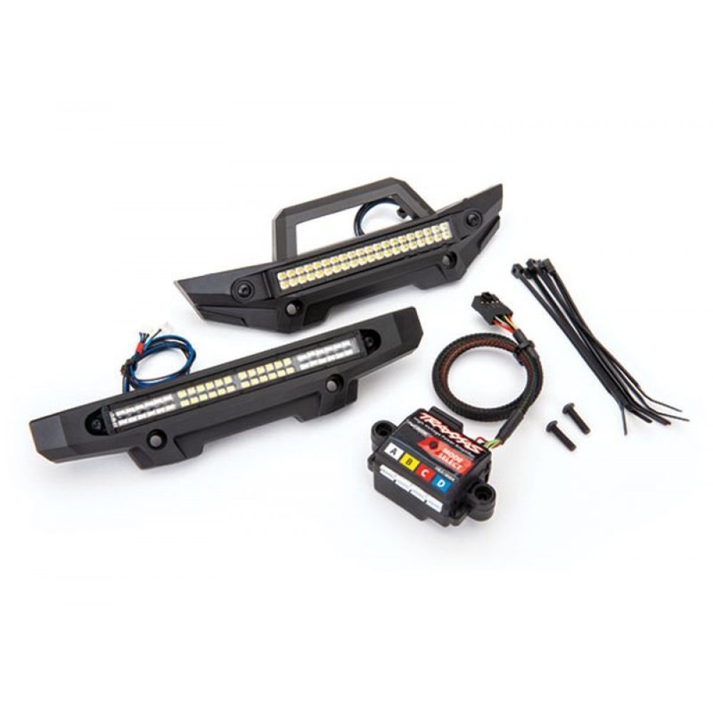 TRAXXAS 8990 LED light kit complete with 8-channel power amplifier 