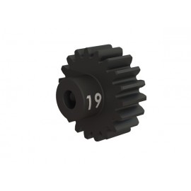 TRAXXAS 3949X Gear 19-T pinion (32-p), heavy duty (machined, hardened steel) (fits 3mm shaft)/ set screw