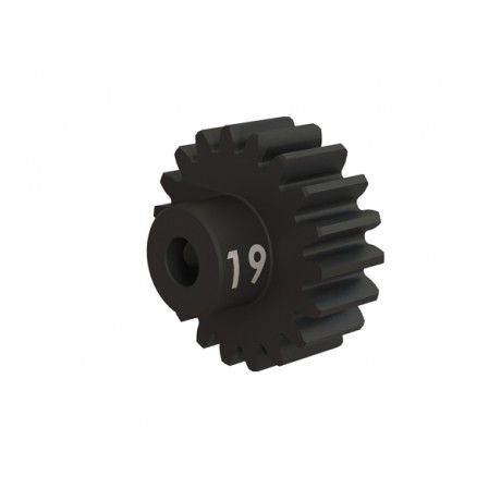 TRAXXAS 3949X Gear 19-T pinion (32-p), heavy duty (machined, hardened steel) (fits 3mm shaft)/ set screw