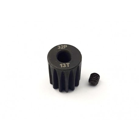 H-SPEED Steel pinion 13 teeth 32dp (M0.8) bore 5mm shaft 
