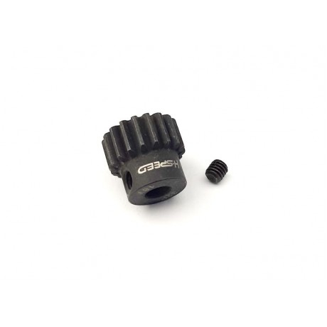 H-SPEED Steel pinion 18 teeth 32dp (M0.8) bore 5mm shaft 