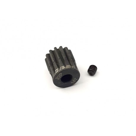 H-SPEED Steel pinion 14 teeth 32dp (M0.8) bore 5mm shaft