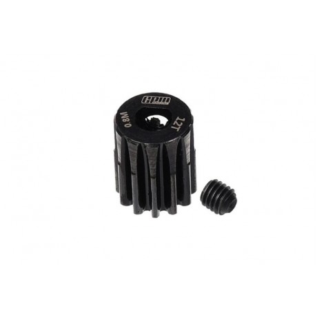 GPM Steel pinion 40Cr motor sprocket 12T 32dp M0.8 shaft 5mm