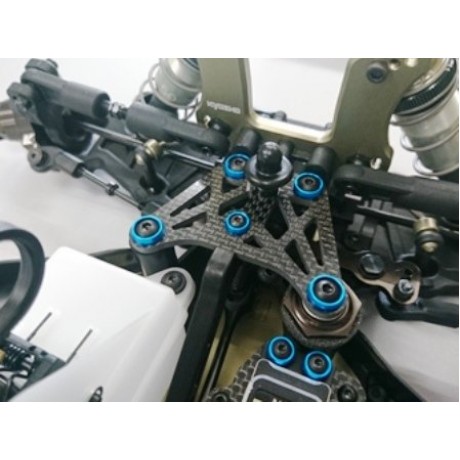 AMR M4 Flat Head Washer Light Blue (4pcs)