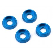 AMR M4 Flat Head Washer Light Blue (4pcs)