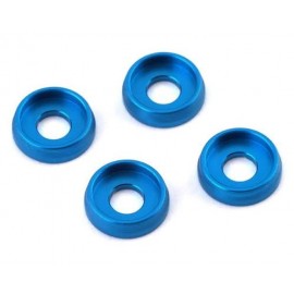 AMR M4 Flat Head Washer Light Blue (4pcs) 