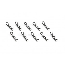 SERPENT BODY CLIPS  1/10 BLACK  (10pcs)