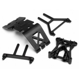 HPI  SKID PLATE/SHOCK TOWER SET 