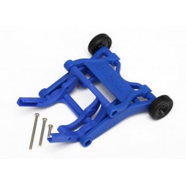 TRAXXAS 3678X Wheelie bar, assembled BLUE (fits Stampede®, Rustler®, Bandit series)