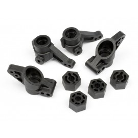 HPI UPRIGHT SET FRONT/REAR 