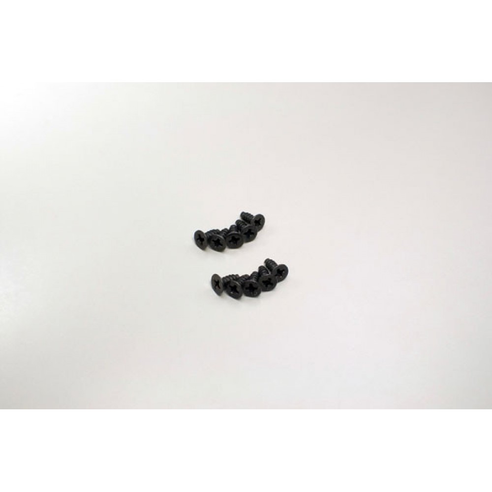 KYOSHO 1-S33008TP Flat Head TP Screws 3M 3x8mm (10pcs) 
