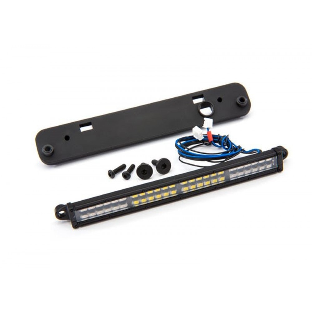 TRAXXAS 7883 LED light bar rear red with return light white 100mm wide XMAXX for 7711 Karo and MAXX