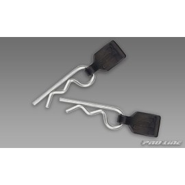 PRO-LINE BODY CLIPS SILVER (12 pulls & 20 body clip) 