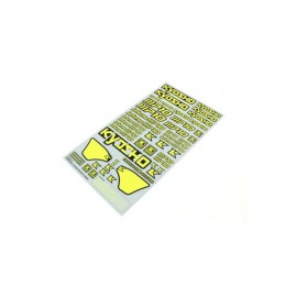 KYOSHO IFD411KY Decal Sheet Inferno MP10 (F-Yellow) 