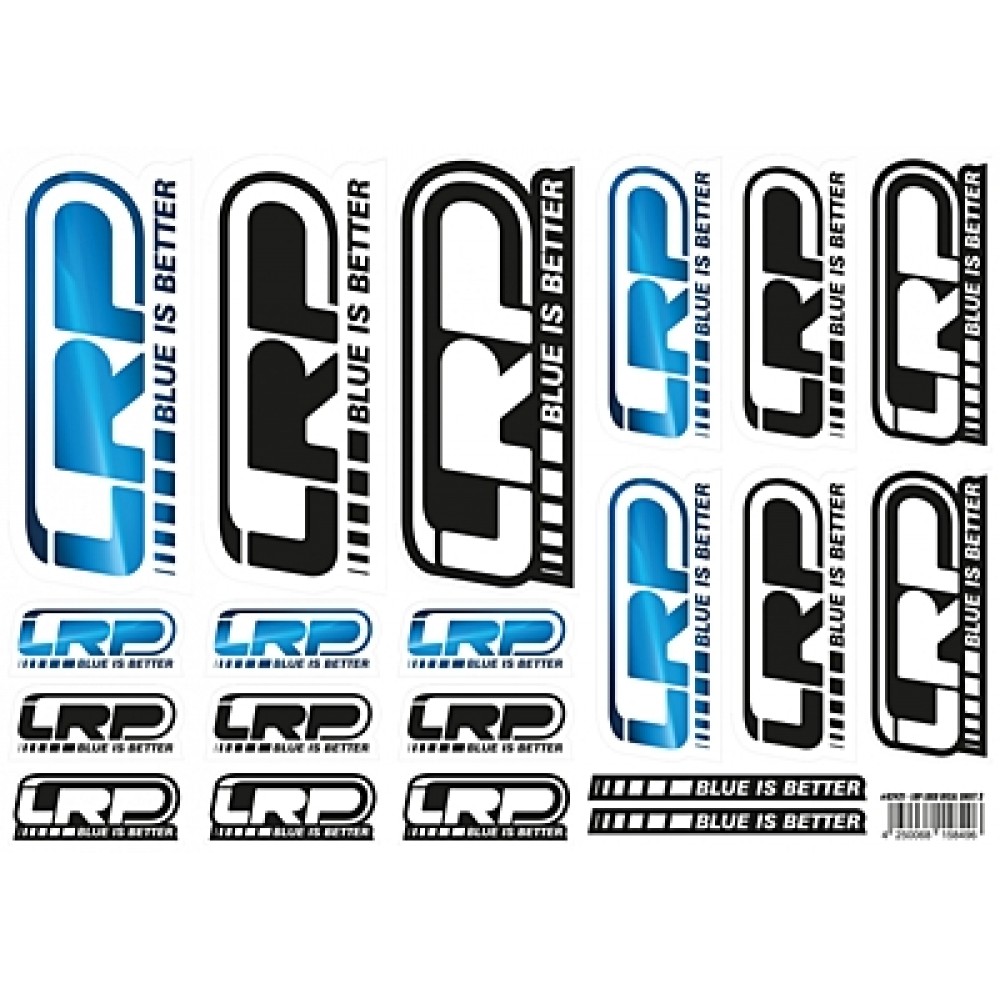 LRP Sticker Sheet Logo Din A4 3