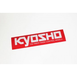 KYOSHO Square Logo Sticker W360xH90 (LARGE) 
