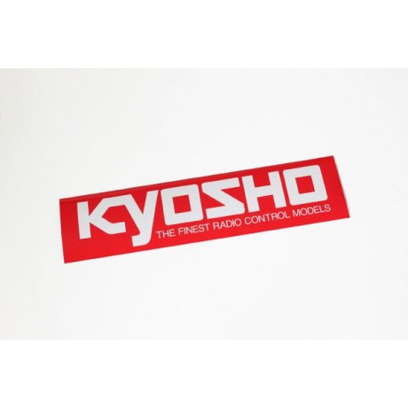 KYOSHO Square Logo Sticker W360xH90 (LARGE)