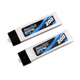 GENS LiPO 200mAh 3.7V 45C 1S1P / Minium / (2pcs) 
