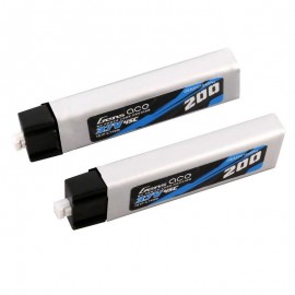 GENS LiPO 200mAh 3.7V 45C 1S1P / Minium / (2pcs)  