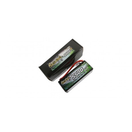 GENS ace Battery LiPo 4S 14.8V-5500-50C(Deans) 139x46x49mm 460g