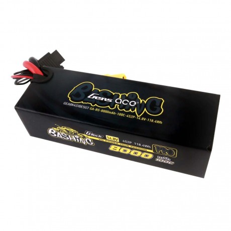 GENS ACE Extreme LiPo 4S 14.8V-8000-100C EC5 157x53x42mm 760g G-Tech