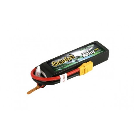 GENS ace Battery LiPo 3S 11.1V-5000-60C (XT90) 135x43x25mm 345g Soft