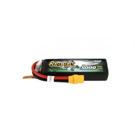 GENS ace Battery LiPo 3S 11.1V-5000-60C (XT90) 135x43x25mm 345g Soft 