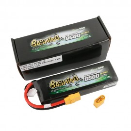 GENS ace Battery LiPo 3S 11.1V-8500-45C(XT90 Dual) 155x45x31mm 518g 