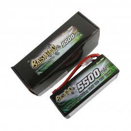 GENS ace Battery LiPo 4S 14.8V-5500-50C(Deans) 139x46x49mm 460g